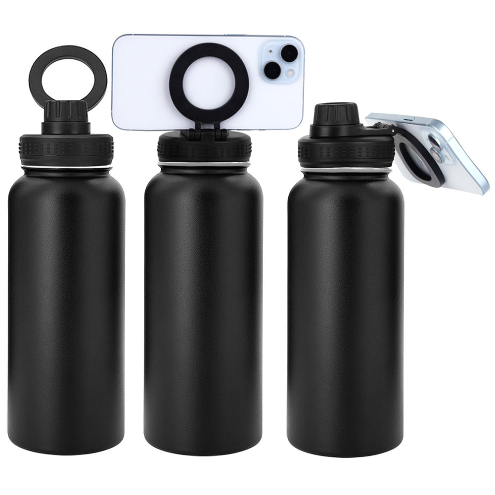 Magnetic Water Bottle & Phone Holder