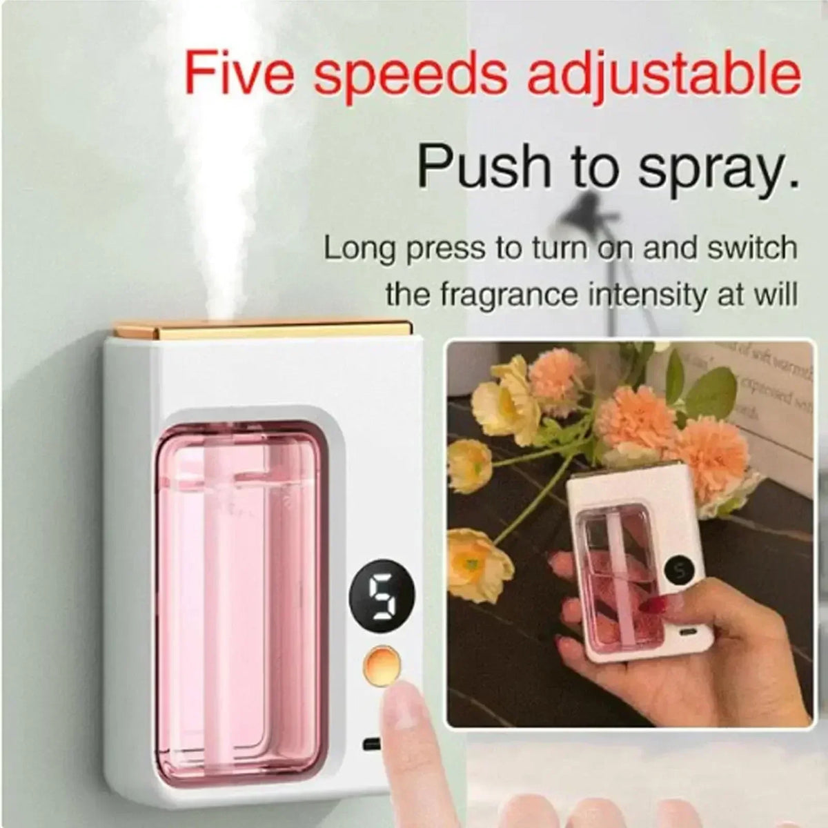 Wall Mounted Automatic Aromatherapy Diffuser