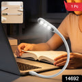 Mini Flexible Usb Led Light Gooseneck Reading Lamp For Laptop (1 Pc)