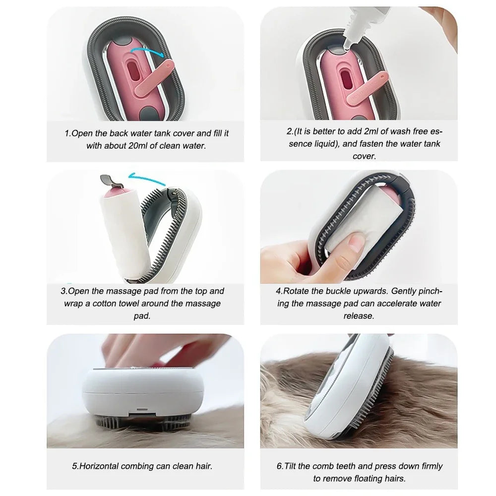 4 in 1 Pet Hair Removal Comb
