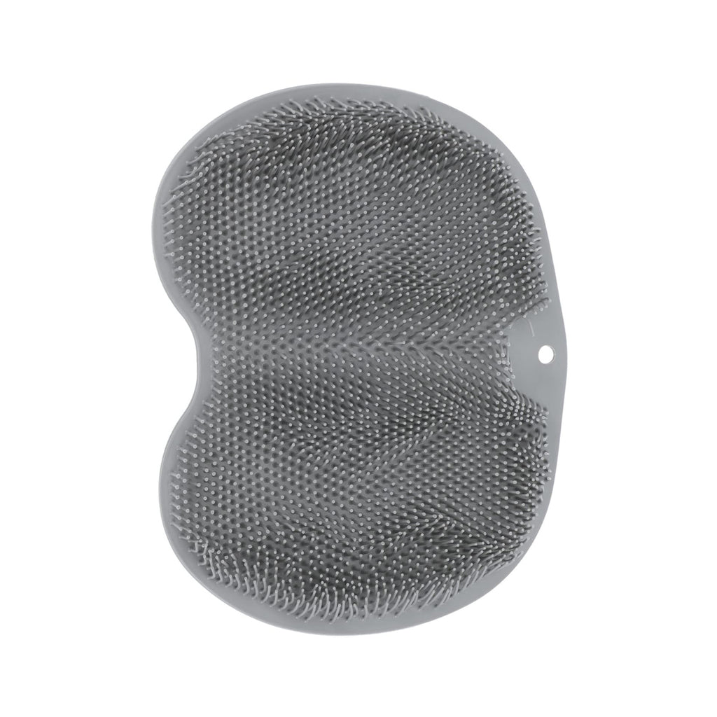 Silicone Bathroom Foot Cleaning Scrubber Mat (1 Pc 27x20 Cm)